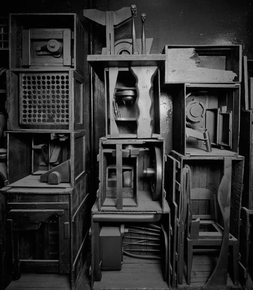 Louise Nevelson Black #5